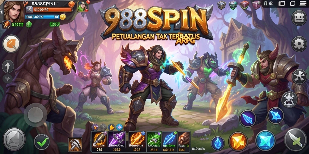 Tampilan gameplay menegangkan dalam petualangan 988SPIN yang seru.