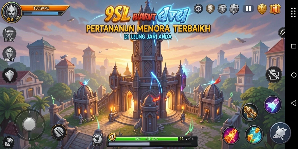 Gameplay Tower Defense yang memukau dan menegangkan di 9SL.