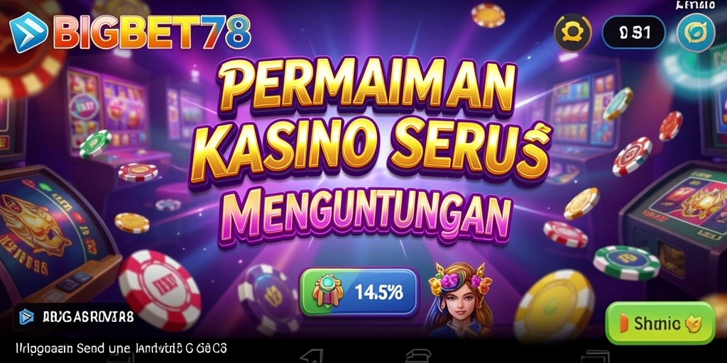 Gameplay kasino seru di BIGBET78 yang menakjubkan.