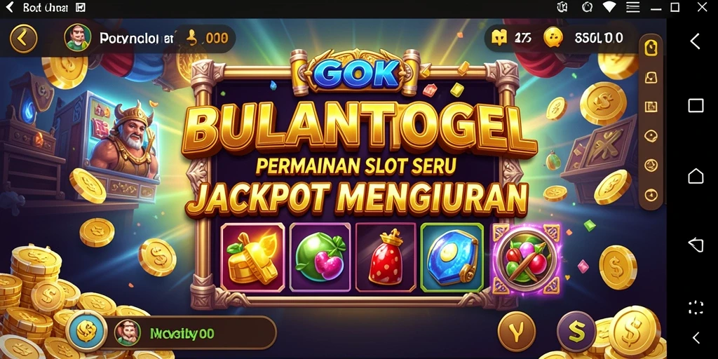 Gameplay Slot BULANTOGEL yang seru dan menegangkan.