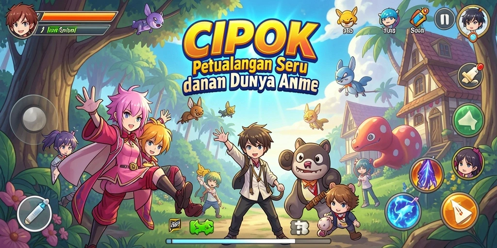 Tampilan menarik dari gameplay <strong>CIPOK</strong> yang memukau dan seru.
