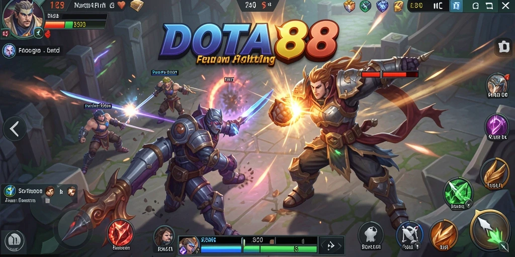 Gameplay DOTA88 menampilkan pertarungan yang mendebarkan dan grafis yang menawan.