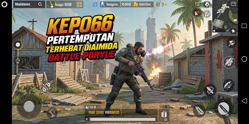 Tampilan gameplay seru di KEPO66 dengan pertarungan mendebarkan.