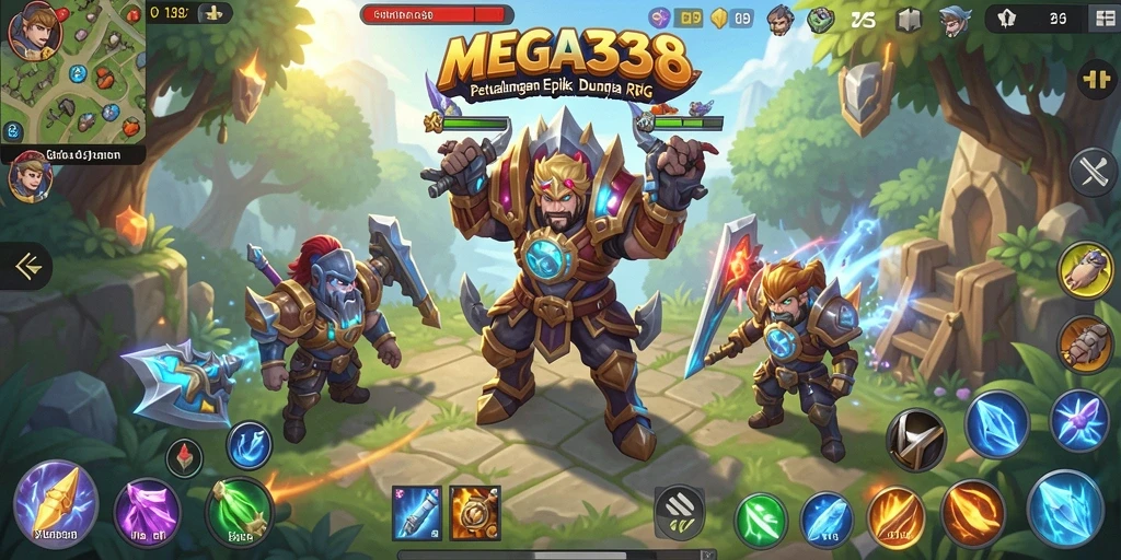 Gameplay seru dari MEGA338 dengan petualangan RPG yang mendebarkan.