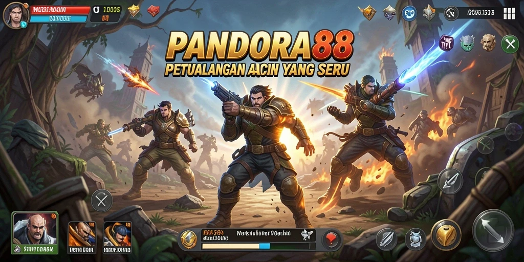 Menampilkan aksi seru dan grafis yang memukau dari PANDORA88.