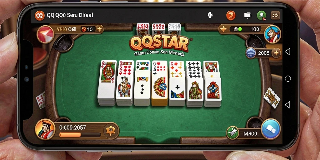 Tampilan gameplay QQSTAR yang menarik dan interaktif.