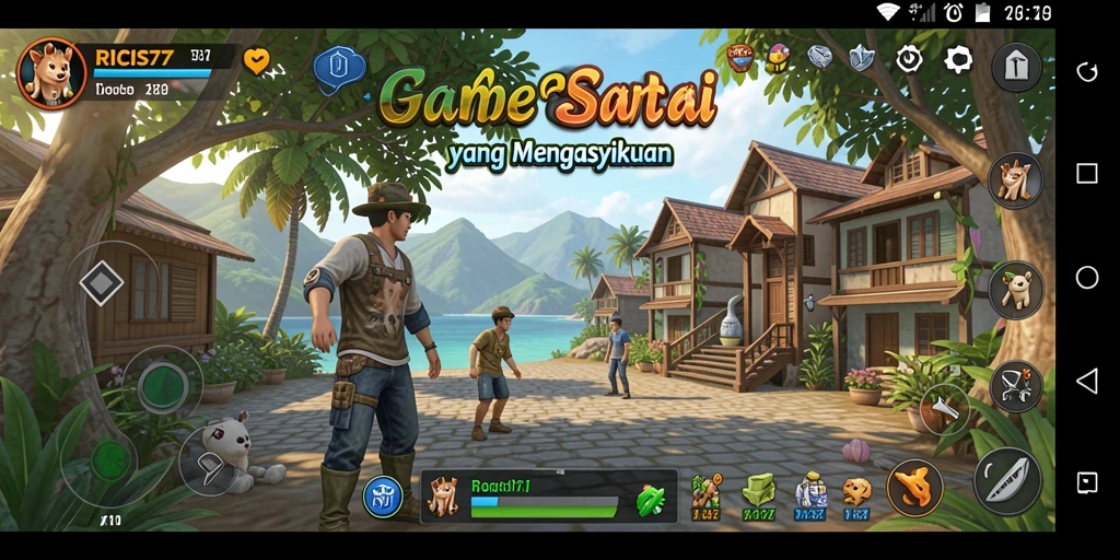 Tangkapan layar RICIS77 menunjukkan gameplay seru yang menantang.