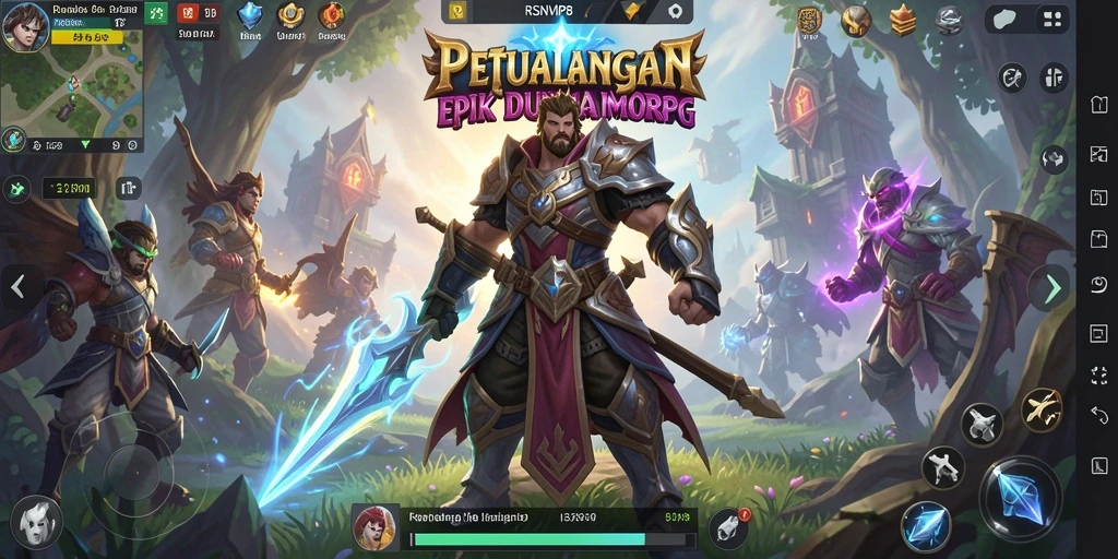 Menampilkan gameplay seru dan grafis menakjubkan dari RSNVIP8.