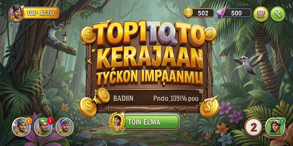 Tampilan gameplay TOP1TOTO yang menarik dan penuh warna.