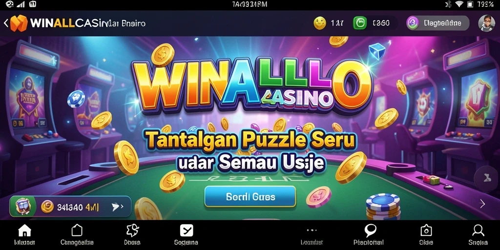 Tampilan gameplay seru WINALLCASINO yang memikat dan menantang.